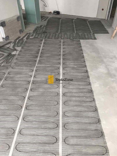 Тепла підлога Extherm- монтаж 